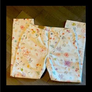 LEVI’S Floral Doodle Jeans (VERY UNIQUE)